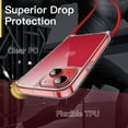 thumbnail image 4 of JETech Crossbody Case for iPhone 14 6.1-Inch with Adjustable Lanyard Strap, Clear Transparent Anti-Yellowing Shockproof Protective Phone Cover with Neck Cord (Red), 4 of 6