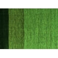 thumbnail image 1 of Ahgly Company Indoor Rectangle Abstract Green Modern Area Rugs, 2' x 5', 1 of 4