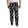 thumbnail image 3 of Ghostface Repeat Print Men's Black Sleep Pajama Pants-XXL, 3 of 6