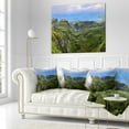thumbnail image 3 of Designart Quiraing Skye Highland Scotland - Landscape Photography Throw Pillow - 18x18, 3 of 5