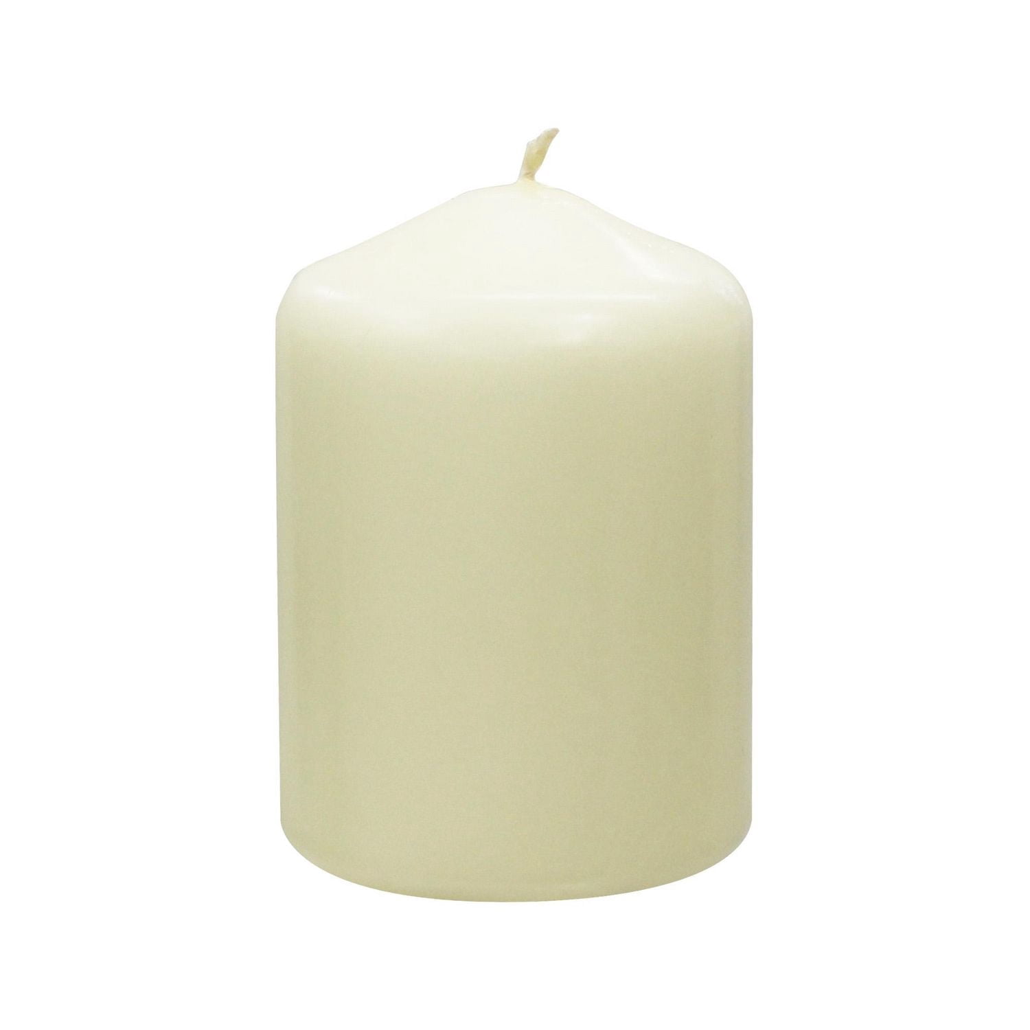 Mainstays Unscented 3PK Ivory Pillar Candles