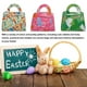thumbnail image 4 of Advancent 6 uds., huevos de gallina feliz Pascua, bolsas para tratar con asas, cesta artesanal hecha a mano, bolso de mano, suministros para Kits de decoración para fiestas, 4 of 6