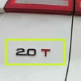 thumbnail image 2 of Car Metal Emissions Sticker Emblems Logos Auto decoration Badges Rear Trunk Decal Badge Auto Decoration Sticker 1.8T 2.0T 2.4T 3.0 T, 2 of 2