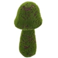thumbnail image 2 of heka Green Mushroom Decor, Flocked Simulation Figurine, 2 of 6