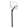 First Team Sport II Steel-Acrylic In Ground Fixed Height Basketball System44; Navy Blue