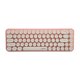 thumbnail image 1 of Ratón Inalámbrico Con Teclado, Combo De Ratón, Mini Portátil, Retro, Silencioso, 2,4G, Inalámbrico, 68 Teclas, Juego De Ratón Y Teclado De Oficina, 1 of 7