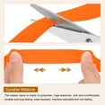 thumbnail image 3 of Uxcell Elastic Band 0.75'' x 15 Yard Stretch Knit Elastic Bands Fabric Elastic Band for Sewing (Bright Orange), 3 of 6