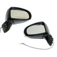 thumbnail image 4 of For 2015-15 Prius Rear View Door Mirror Assembly Power w/Turn Signal Set Pair, 4 of 5