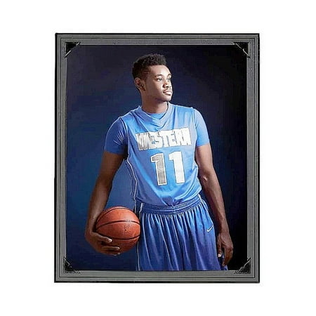(10 pack) Black 8x10 dual DIGITAL easel cardstock frame w black trim sold in 10 s - 8x10