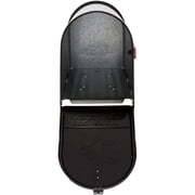 Solar Group E16B Locking Rural 2-Slot Mailbox, Black