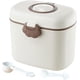 thumbnail image 1 of Blanco: dispensador de leche en polvo, dispensador de fórmula, dispensador de fórmula infantil, dispensador de fórmula infantil, contenedor portátil de fórmula, 1 of 5