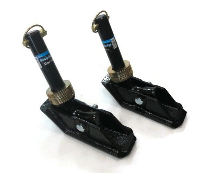 (2) New SQUARE FOOT SNOW PLOW SHOES for Buyers SAM 1303005 Snowplow Skid Blade by The ROP... by The ROP Shop