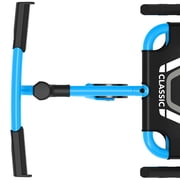 EzyRoller: Classic X - Blue - Ride-On Scooter, Cambering Motion, Pedal Free Cart, Hand Brakes, Extendable Frame, 154lb Capacity, Kids Ages 4+