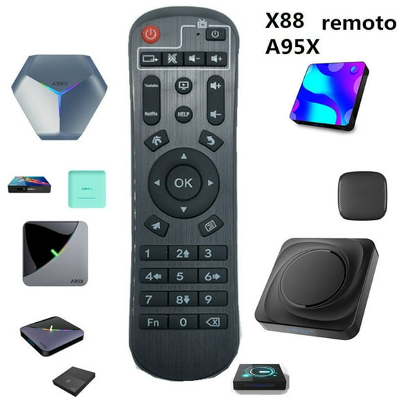 Dream Lifestyle TV Remote Turn On/Off The TV Long-lifespan Smart Television Remote Control Replacement for X96Mini X96Max HK1Max V88Pro X88 T95