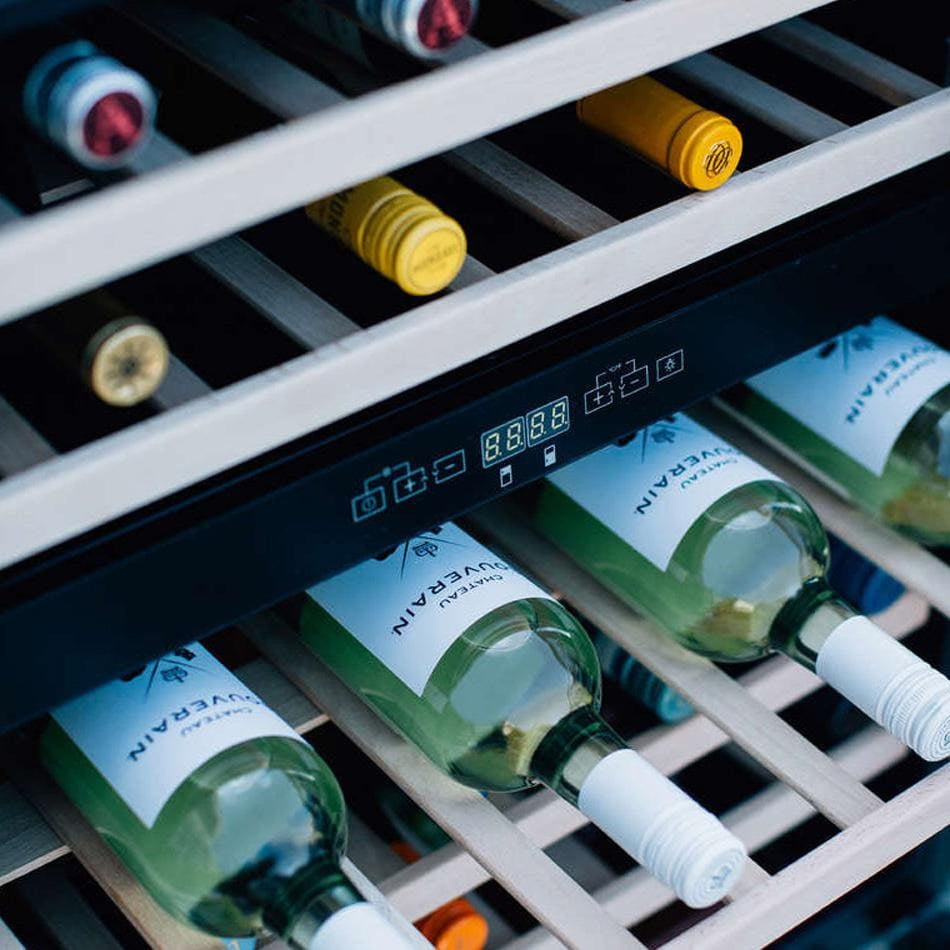 24" Outdoor Rated Dual Zone Wine Cooler