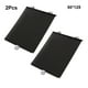thumbnail image 4 of Sidaley Parasol para coche, 2 uds., cortina retráctil automática para parabrisas delantero/trasero, bloqueador solar plegable, cubierta parpadeante, Automoción decorativa y accesorios Negro 50*125 Sidaley VI022157-05, 4 of 6