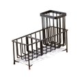 thumbnail image 2 of Soporte de Esponja de Acero Inoxidable perfecl Organizador para Fregadero Dispensador de Jabón Negro, 2 of 8