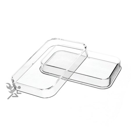 5oz Silver Bar Direct Fit Air-Tite Brand Capsule Holders, 20 Pack