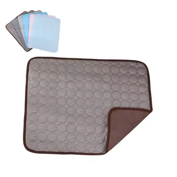 L-Summer pet ice pad for cooling and heat dissipation. Dog pad and cat pad. Portable for use at home. Suitable for household use.