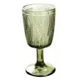 thumbnail image 1 of jifeng Gobelet en Verre Gaufrage Texture Verres à Boisson Tasse à Liqueur pour Fête Vert, 1 of 9