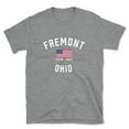 thumbnail image 1 of Fremont Ohio Patriot Men's Cotton T-Shirt, 1 of 1