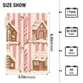 thumbnail image 2 of FORMRS 1-Subject Spiral Notebook 8" x 5" College Ruled 60 Refillable Sheet A5 Hard Cover, 2 Pack, Pink Candy House, 2 of 7