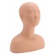 thumbnail image 5 of Modelo De Cabeza De Práctica De Maquillaje, Base Estable, Cabeza De Maniquí De Masaje Facial, Medio Cuerpo, Versátil, Realista, Lavable Para Tiendas De Salón, 5 of 7