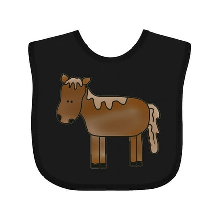 

Inktastic Horse Gift Baby Boy or Baby Girl Bib