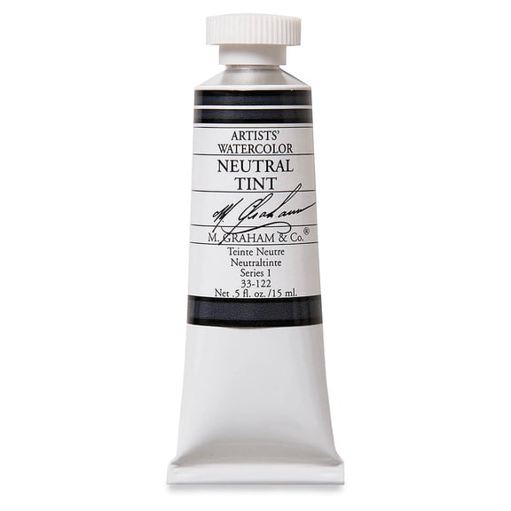 M. Graham Artists' Watercolor - Neutral Tint, 15 ml tube