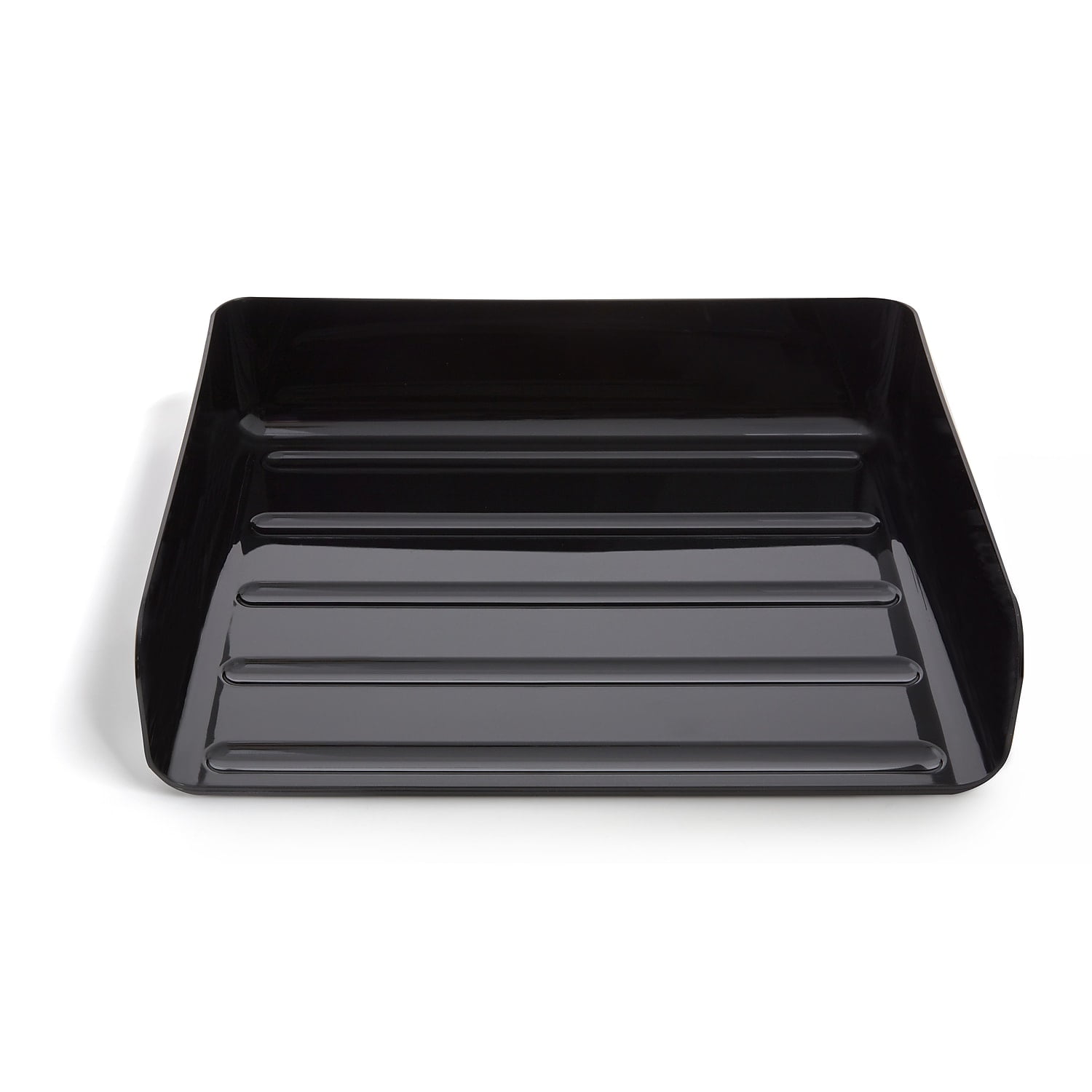 TRU RED Stackable Side Load Letter Tray For Office Organization