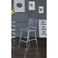 thumbnail image 6 of ACME Nadie Metal Frame Counter Stool in White and Chrome Set of 2, 6 of 7