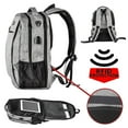 OPACK RFIDSafe Travel Laptop Backpack with USB Charging Port