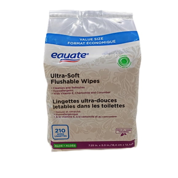 Lingettes jetables dans les toilettes