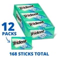 thumbnail image 2 of Trident Minty Sweet Twist Sugar Free Gum, 12 Packs of 14 Pieces (168 Total Pieces), 2 of 9