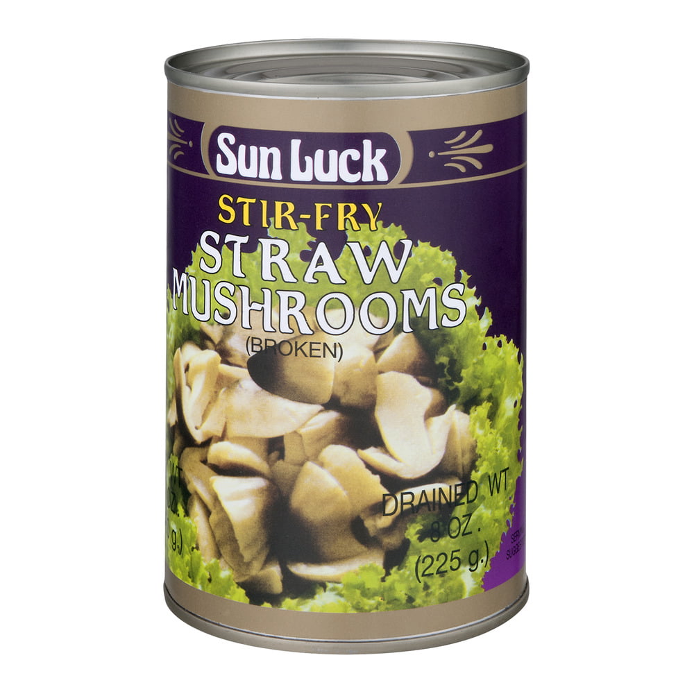 Homei - Straw Mushrooms, 15 Ounces, (1 Can) - Mighty Depot