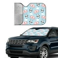 thumbnail image 4 of Bingfone Cute Panda Flying In The Sky Car Windshield Sun Shade Protector Keep Your Vehicle Cool Sun Shield Visor Cover Foldable For Car Truck Suv-Medium, 4 of 9