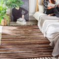 thumbnail image 3 of Cotton Rag Rugs Door Mat Indoor Living Room Bedroom Carpet Striped Handmade, 3 of 6