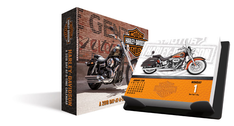 Harley Davidson 2018 Day at a Time Box Calendar - Walmart.com Harley Davidson 2018 Day at a Time Box Calendar - Walmart.com