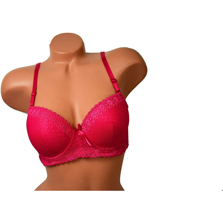 New 6 pcs Binny’s premium quality D cup color light padded Demi bras
