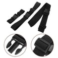 thumbnail image 6 of IDEANATEGRATE Luggage Strap Black 3Pcs 19.7X2.0X0.4In, 6 of 8