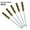 25mm, variante sur 5pcs Brosses à Tuyaux Fils Fournitures Rouille Dépoussiérage Ensemble Tube 10-30mm Nettoyeur