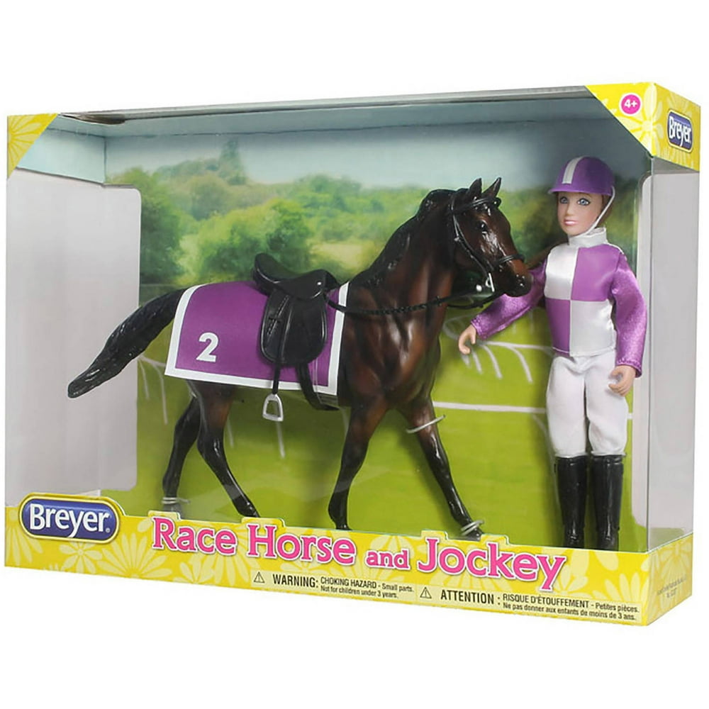 Breyer Classics Race Horse and Jockey Set