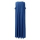 thumbnail image 5 of Vestido sin mangas de cuello redondo liso para mujer: corte holgado, tejido transpirable para primavera/verano/otoño, vestido largo con bolsillos, talla real., 5 of 7
