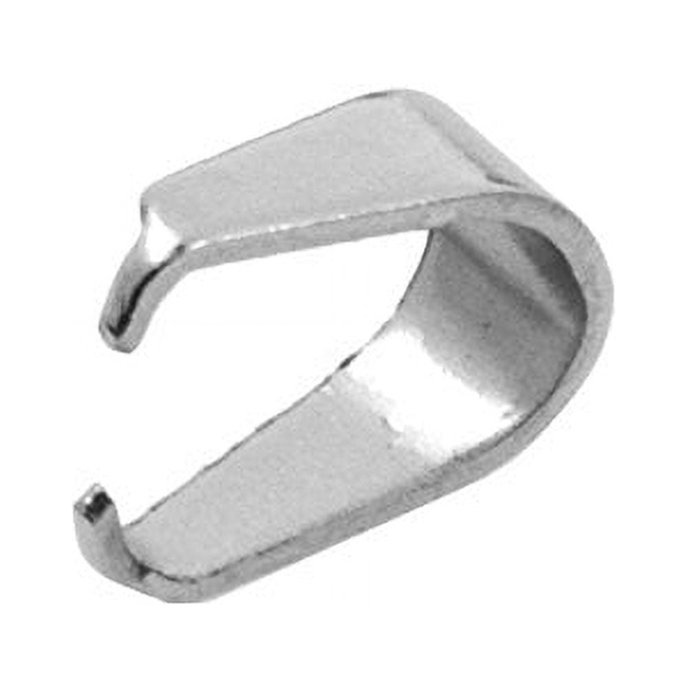 Mandala Crafts Stainless Steel Kumihimo Cord End Cap, Clasp, Ribbon Clamp, Bail Jewelry Finding Supplies Starter Kit (Endcaps, Lobster Clasps, Jump Rings, Pins, Earring Hooks, Bails, Ribbon Ends)