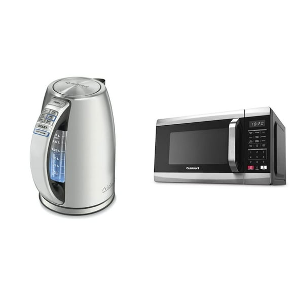 Cuisinart CPK-17C Programmable Kettle &amp; Cusinart Microwave Oven - Compact