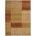 thumbnail image 3 of Style Haven  Genevieve Geometric Blocks Area Rug 6' Round 6' Square Indoor Living Room, Bedroom, Dining Room Round, 3 of 5