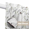 thumbnail image 4 of Sparrow Swag Valances for Windows, Kitchen Window Curtains Over Sink, Spring Birds on The Branches Vintage Country Window Treatment Curtains for Living Room/Bedroom Curtains 2 Panel Sets 36"x45", 4 of 8