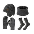 thumbnail image 1 of serony Integrated Velvet Warm Set In Multiple stylish with Colors With Windproof Knitted Structure Durable Cold, 1 of 6
