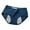 Dark Blue, variant on TMOYZQ Women's Underwear Protection Breathable Briefs High waist Knickers Stretchy Cotton Panties Comfortable Briefs