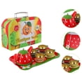 thumbnail image 4 of 1 Set Fruit Theme Kid Play House Toy False Afternoon Tea Set Toys with Case, 4 of 8